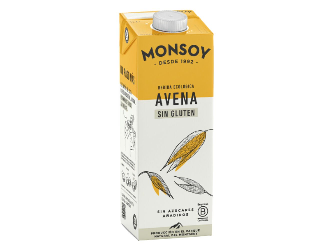 BEBIDA AVEIA MONSOY AVEIA SEM GL&Uacute;TEN BIO 1 L