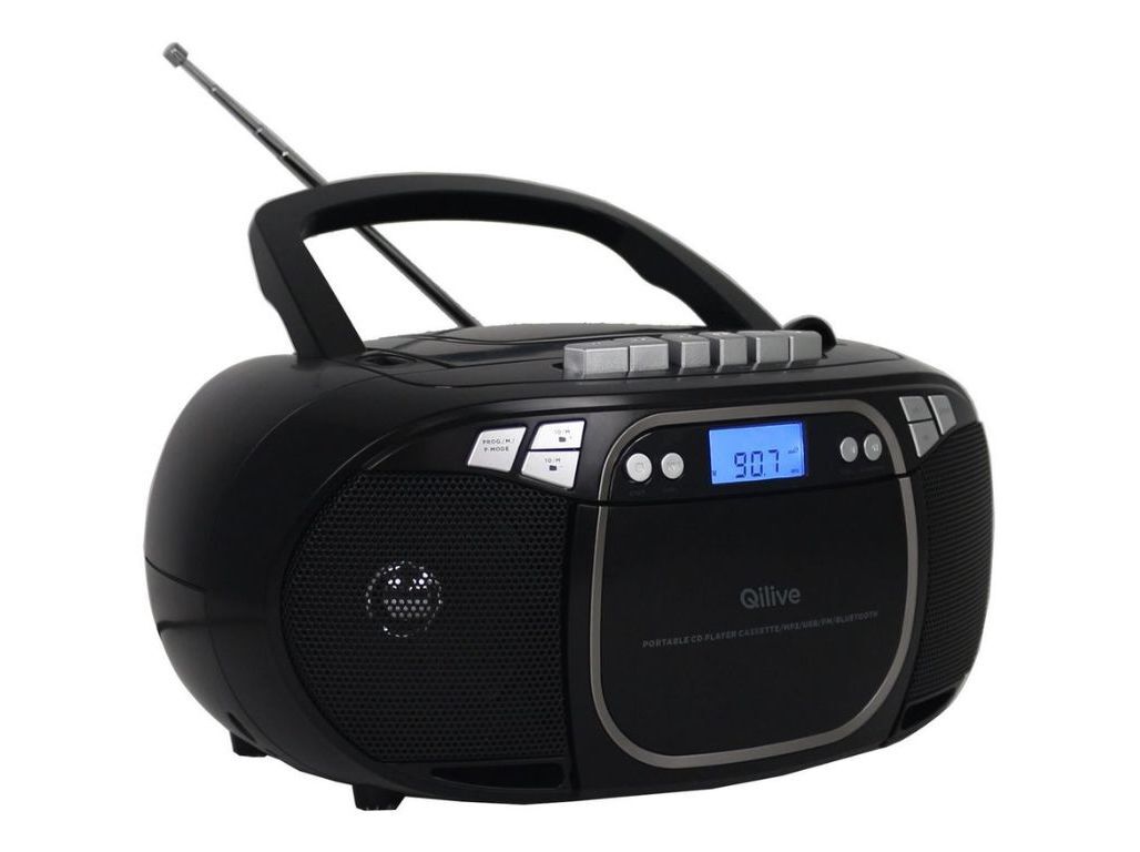 R&Aacute;DIO PORT&Aacute;TIL QILIVE Q1284 (CD/CASSETE/USB/FM/BLUETOOTH) image number 1