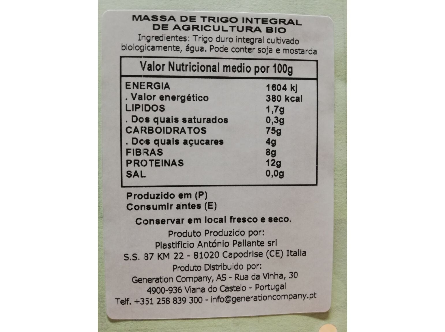 FUSIILI INTEGRAL REGGIA NUTRI BIO 500G image number 1