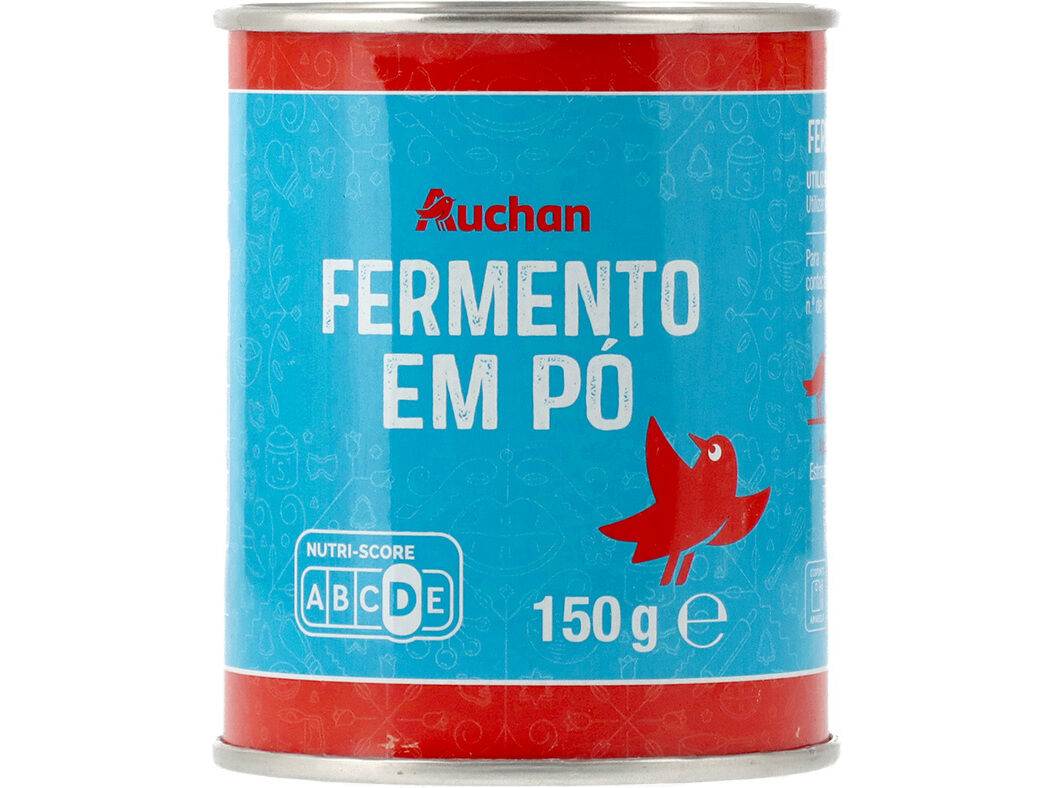 FERMENTO AUCHAN EM P&Oacute; 150G