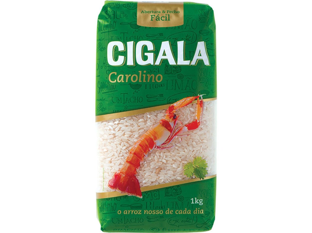 ARROZ CAROLINO CIGALA 1KG