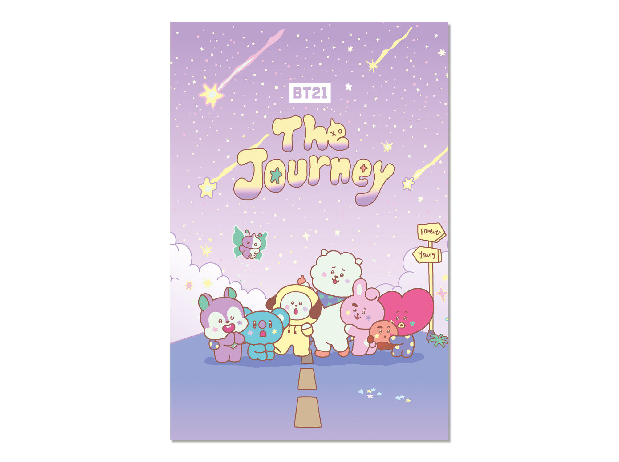 POSTER THE JOURNEY BT21 image number 0
