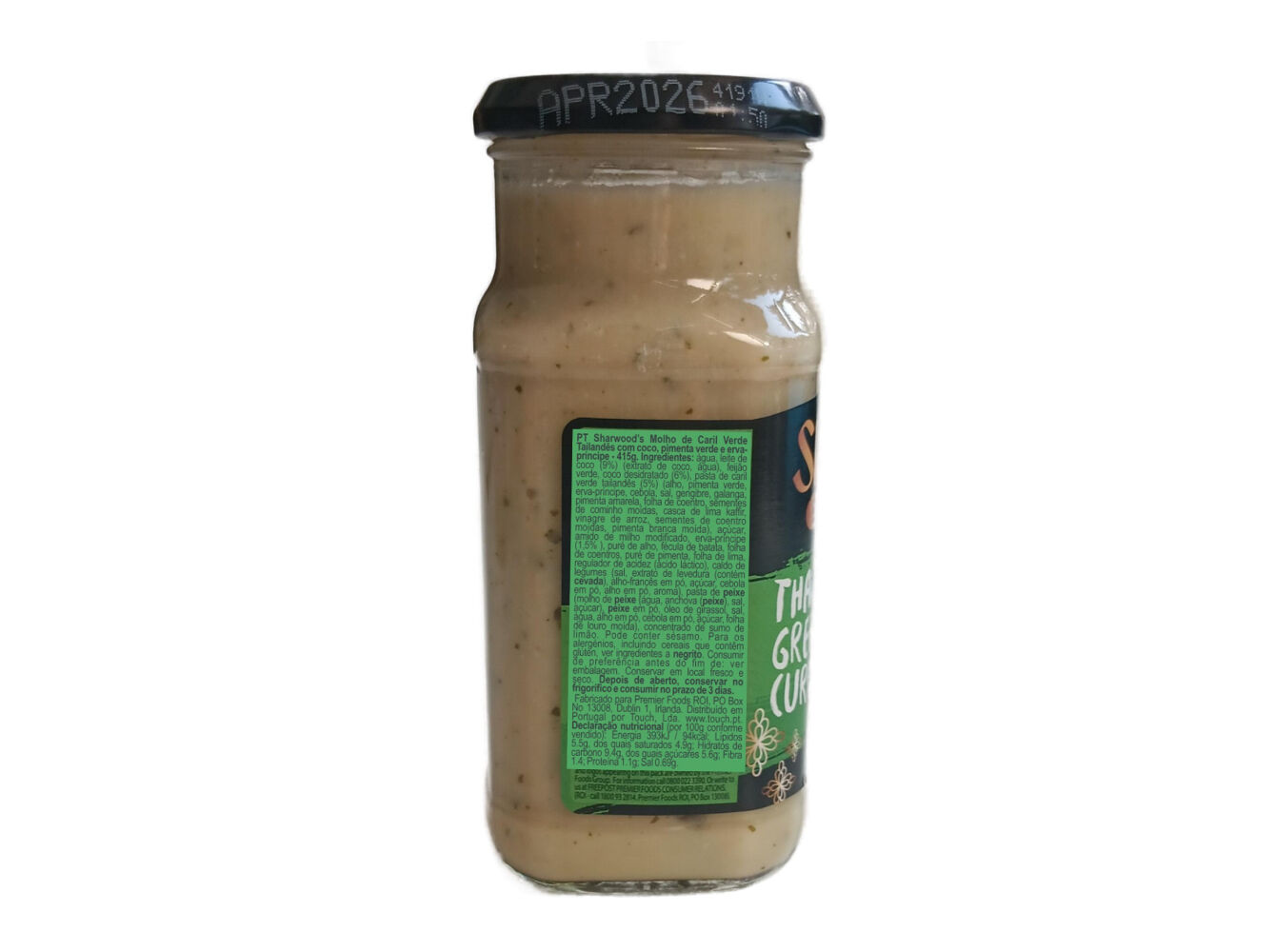 MOLHO SHARWOOD'S THAI CARIL VERDE 415G image number 1