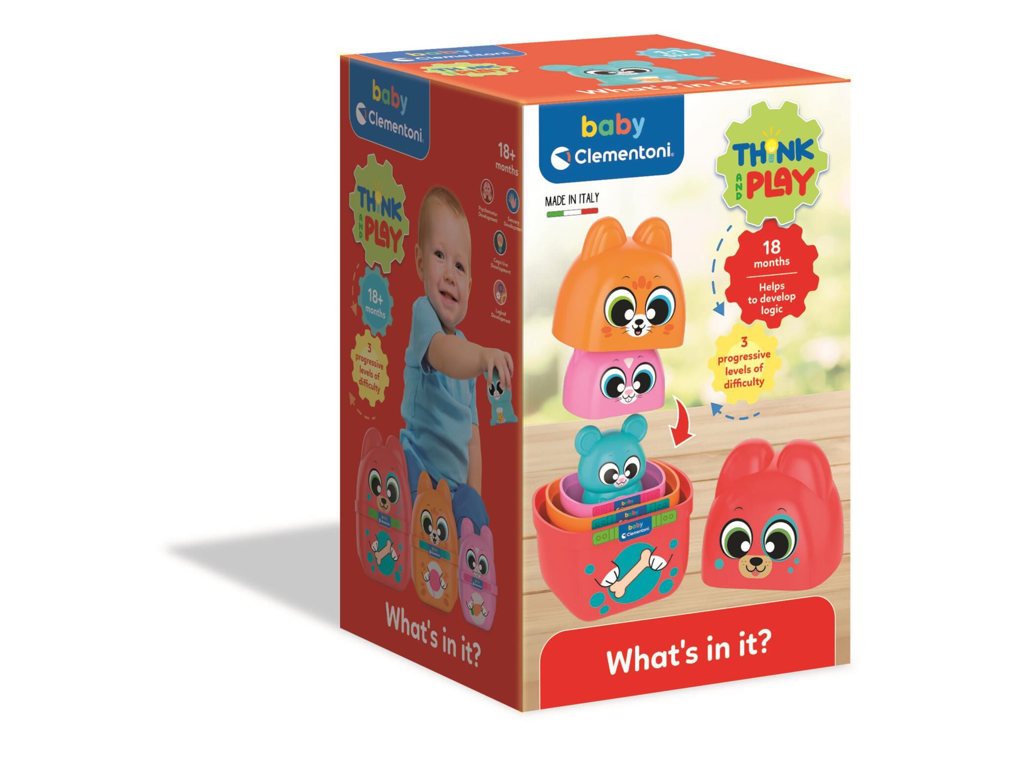 O QUE TEM L&Aacute; DENTRO? CLEMENTONI