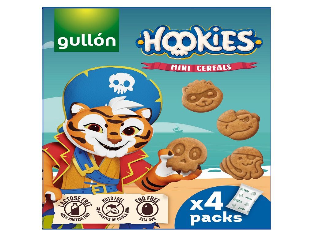 BOLACHA GULLON HOOKIES MINI CEREAIS 160G image number 0