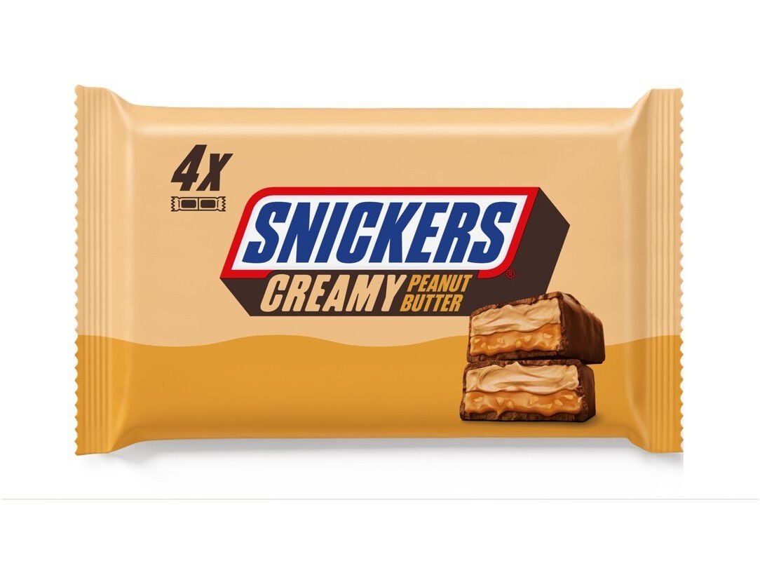 SNACK CHOCOLATE SNICKERS CREAMY 4X 36.5G (146G) image number 0