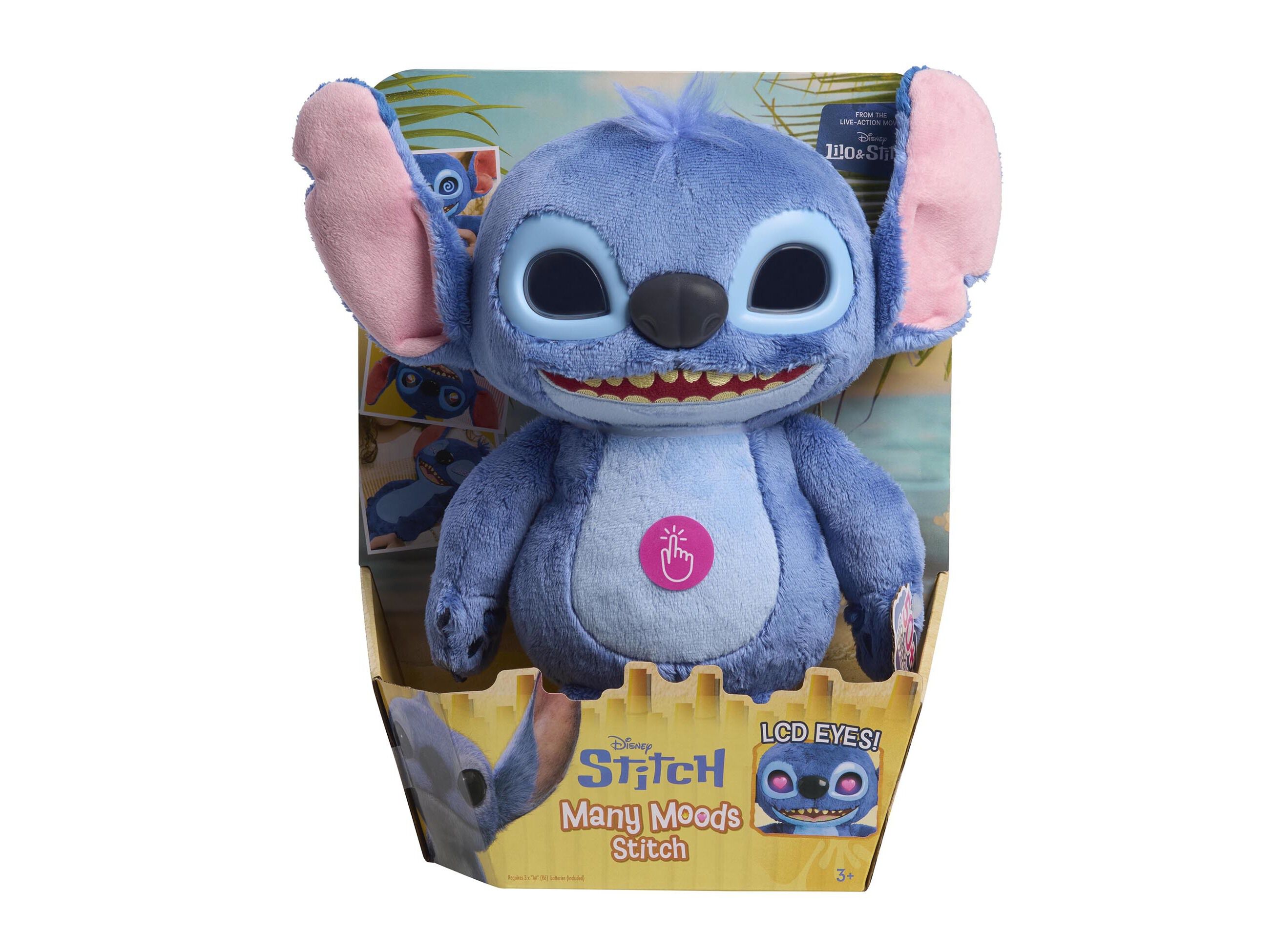 PELUCHE STITCH OLHOS M&Aacute;GICOS image number 0