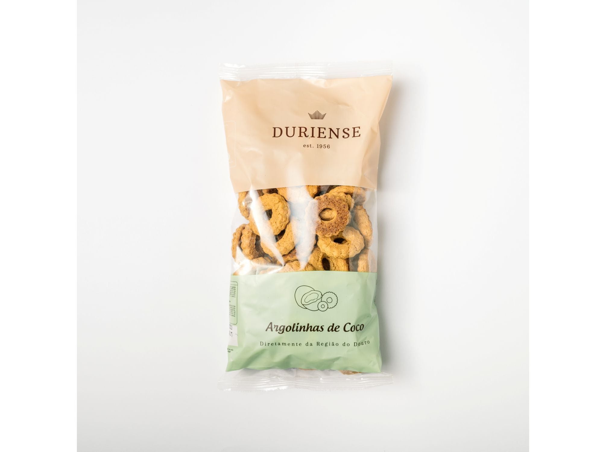 BISCOITO F&Aacute;BRICA DURIENSE ARGOLINHAS DE C&Ocirc;CO 500G image number 0