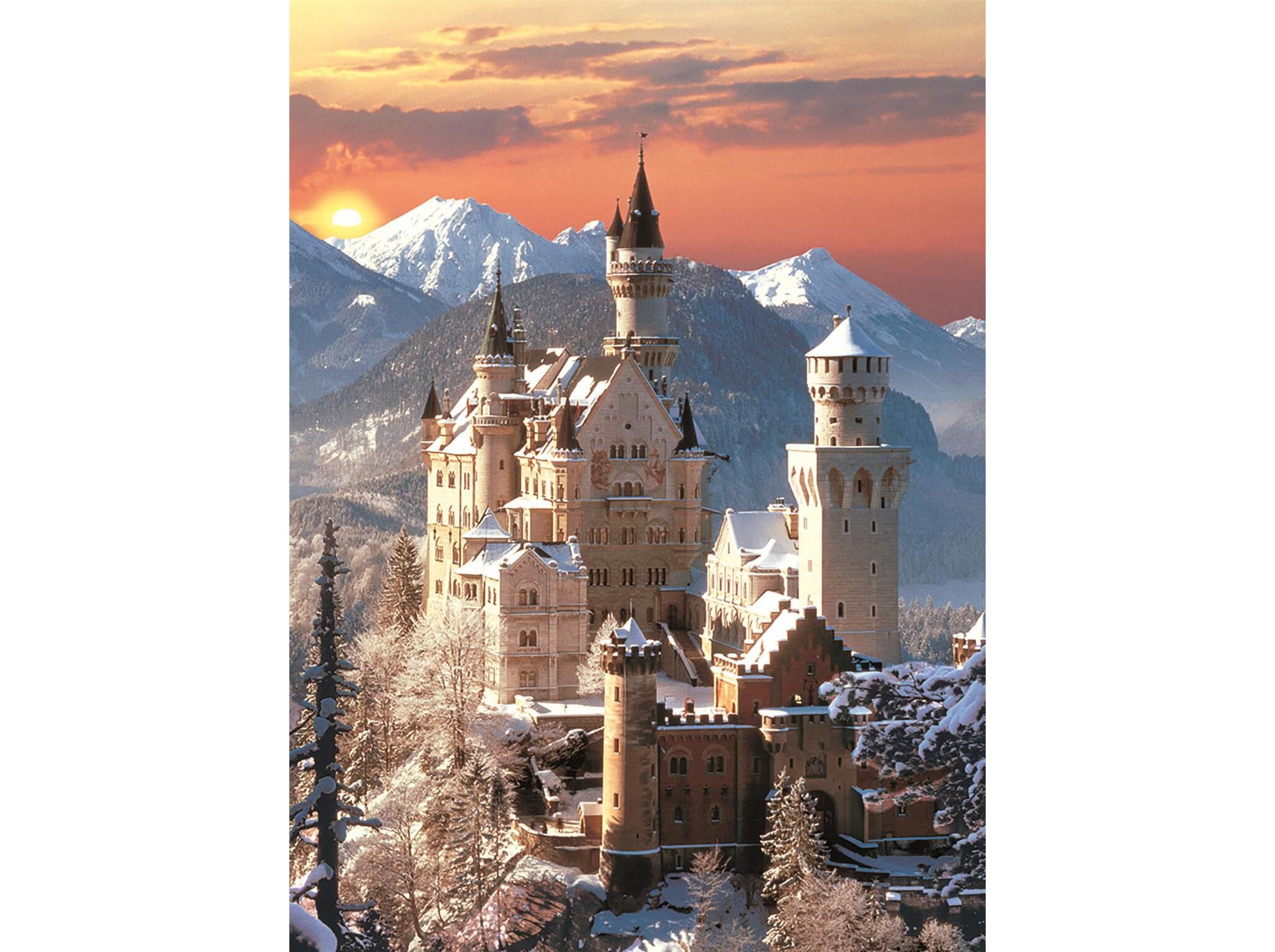 PUZZLE CLEMENTONI NEUSCHWANSTEIN 1500 PE&Ccedil;AS image number 1