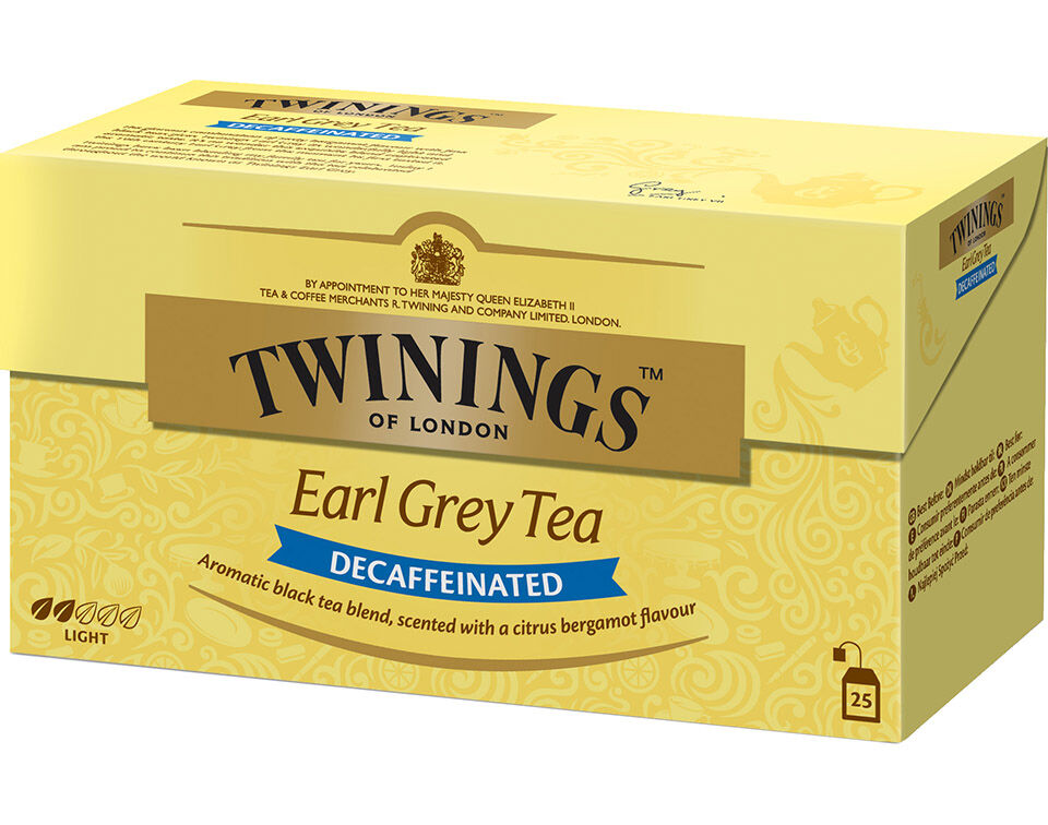 CH&Aacute;S TWININGS EARL GREY DESCAFEINADO TEA 50G