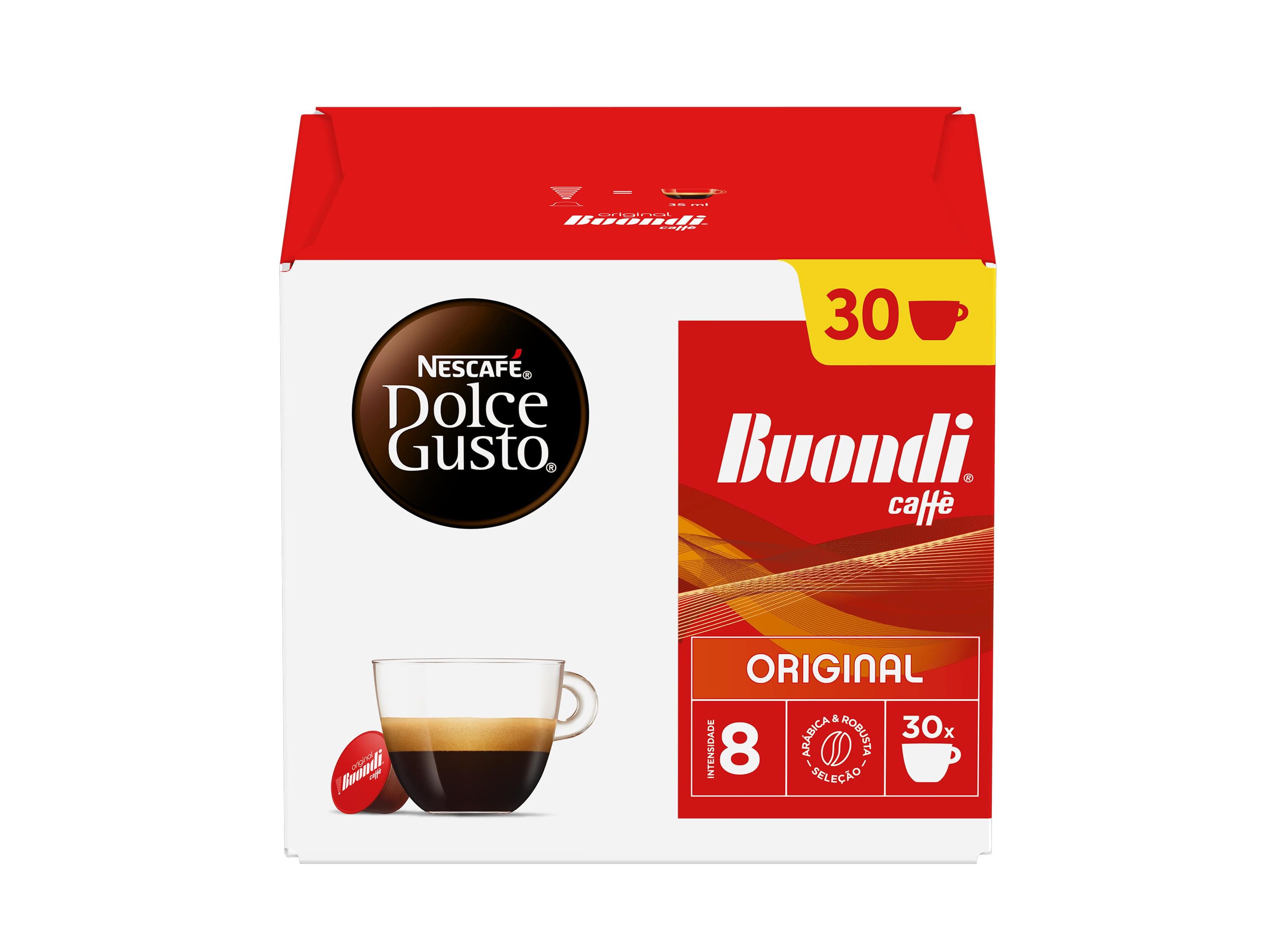 C&Aacute;PSULAS DOLCE GUSTO BUONDI 30 UN