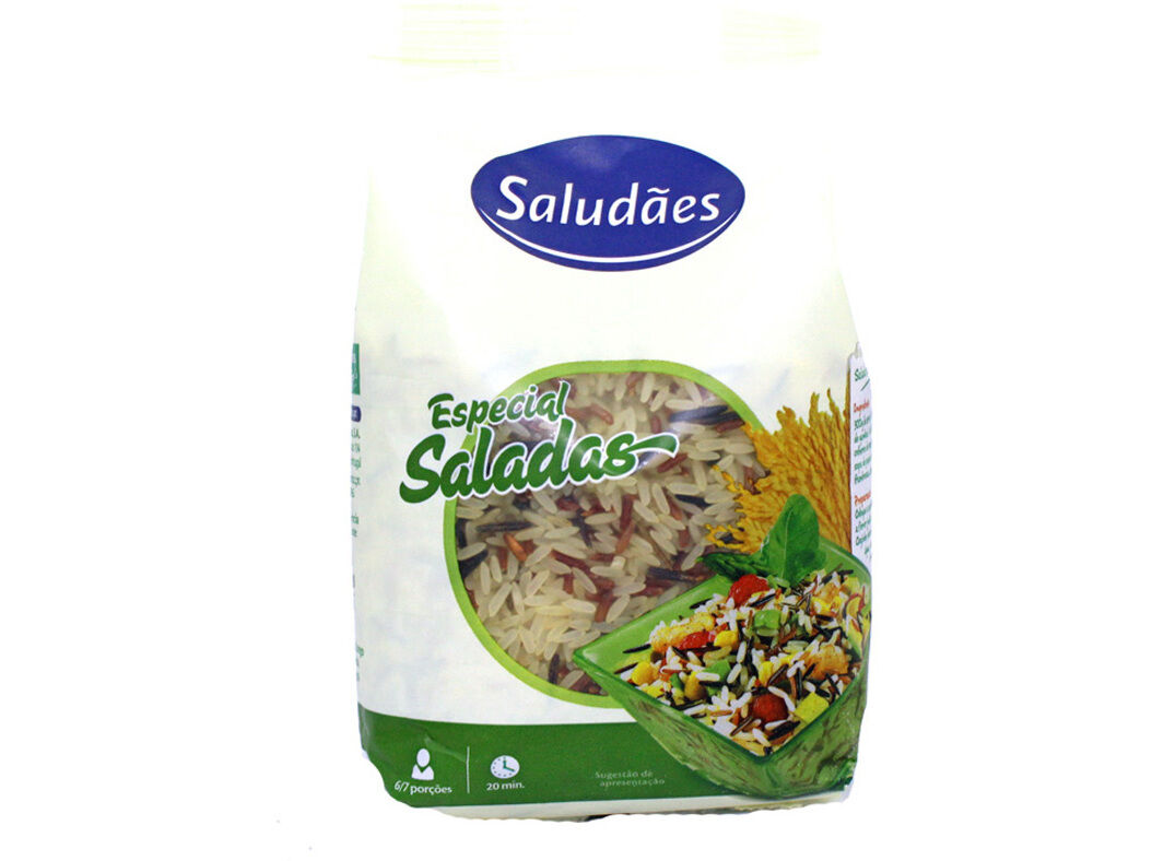 ARROZ VAPORIZADO SALUD&Atilde;ES ESPECIAL SALADAS 500G image number 0