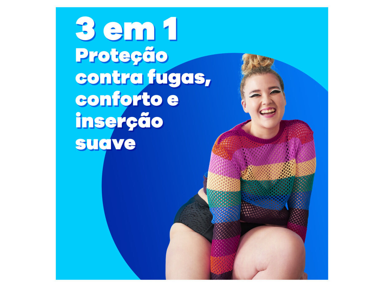 TAMP&Otilde;ES COM APLICADOR TAMPAX PEARL LITES 18 UN image number 1