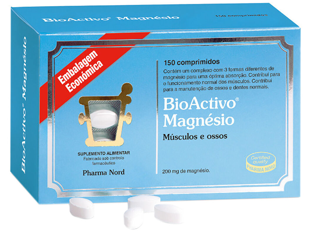 SUPLEMENTO BIOACTIVO MAGN&Eacute;SIO 150 COMPRIMIDOS