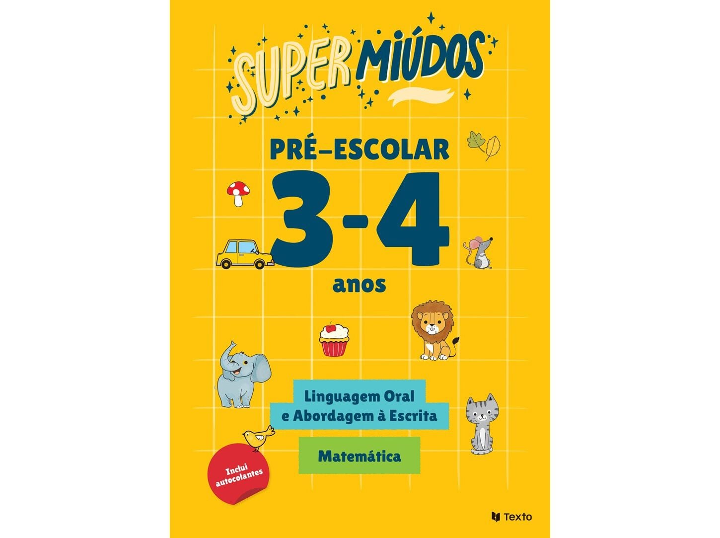 LIVRO SUPERMI&Uacute;DOS -PR&Eacute; ESCOLAR 3/ 4 MULTIDISCIPLINAR image number 0