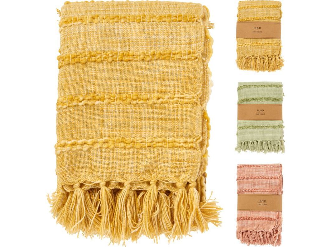 MANTA 160X130CM CORES SORTIDAS image number 1