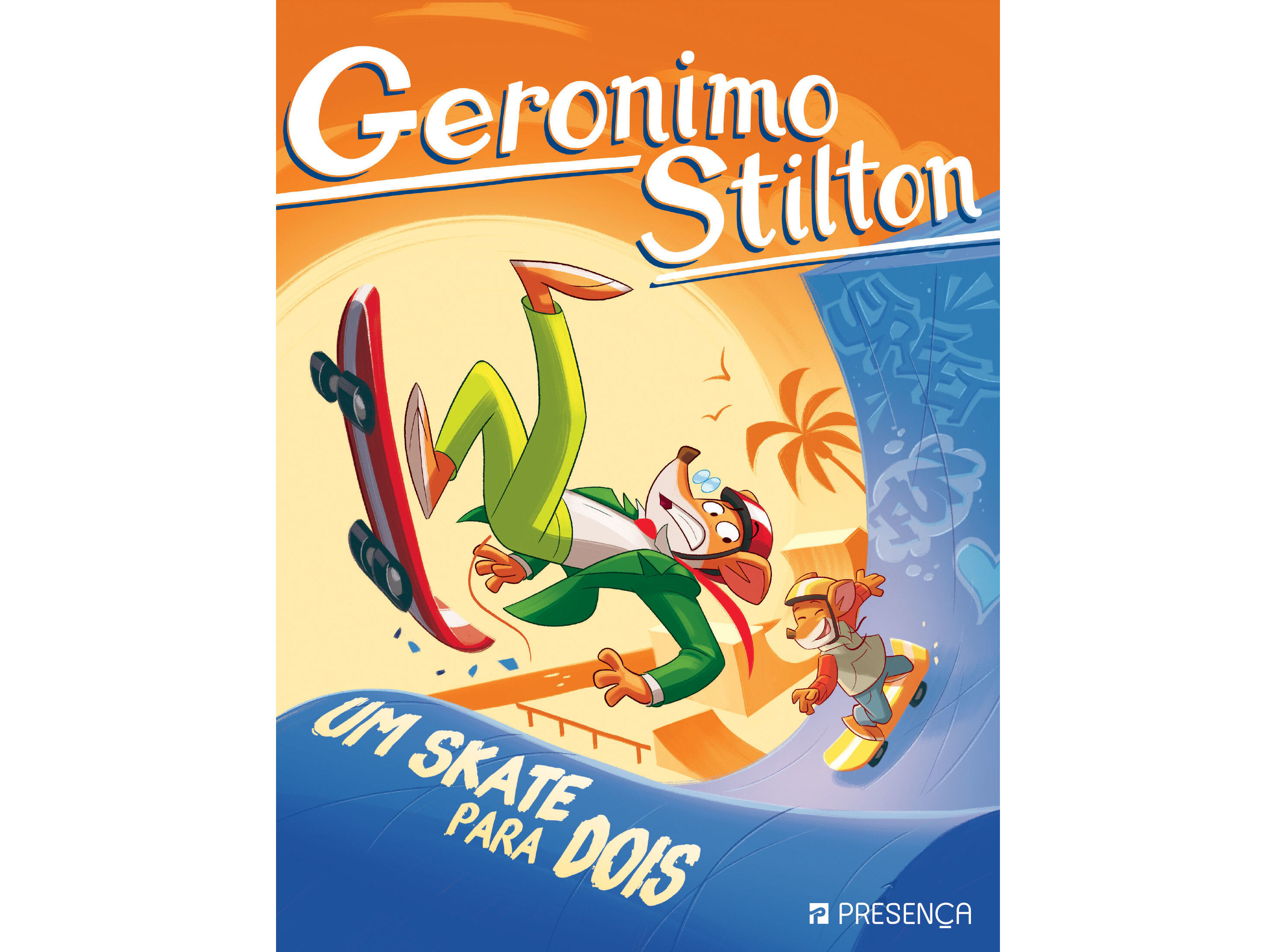LIVRO SKATE PARA DOIS DE GERONIMO STILTON image number 1