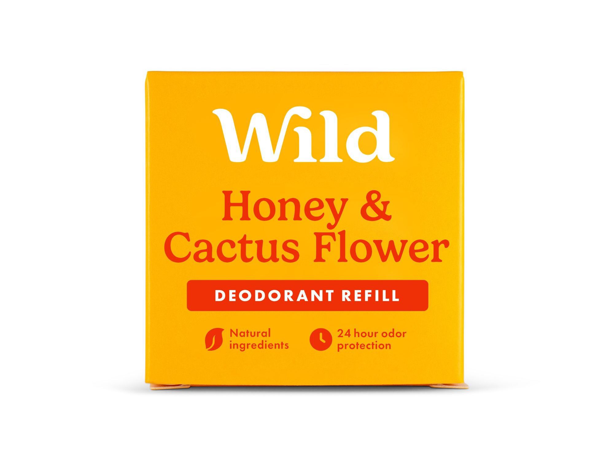 DESODORIZANTE WILD MEL FLOR E CACTO RECARGA 40 G
