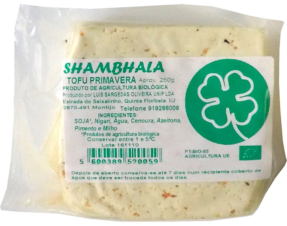 TOFU SHAMBHALA FRESCO PRIMAVERA BIOL&Oacute;GICO 250G
