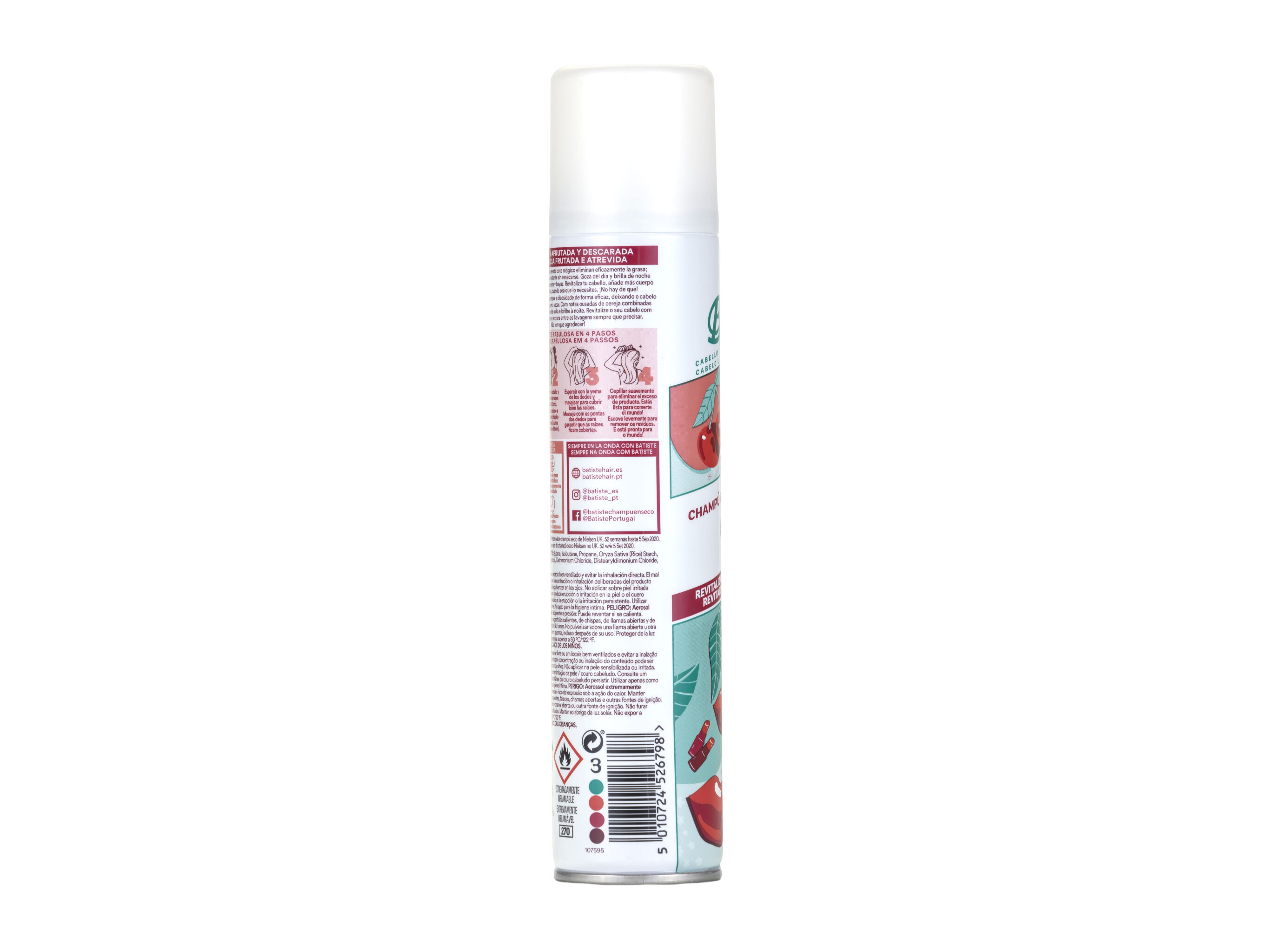 CHAMP&Ocirc; SECO BATISTE CHERRY FRUTADO 200 ML image number 1
