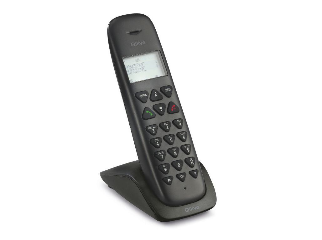 TELEFONE SEM FIOS QILIVE Q.4479 2" ALTA VOZ PRETO