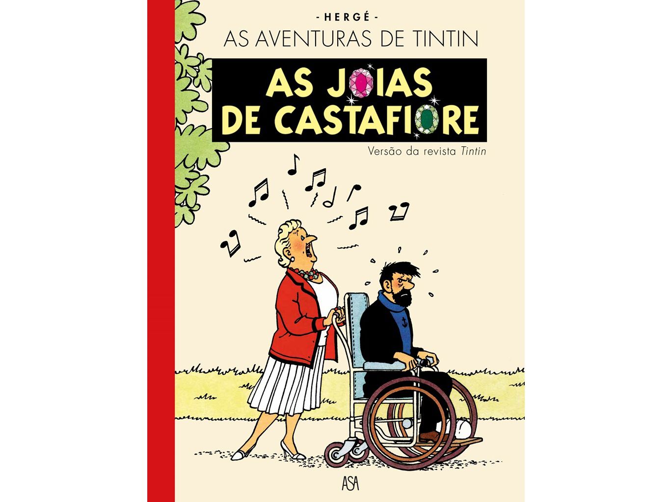 LIVRO TINTIN - 60 ANOS - AS JOIAS DE CASTAFIORI DE HERG&Eacute; image number 0