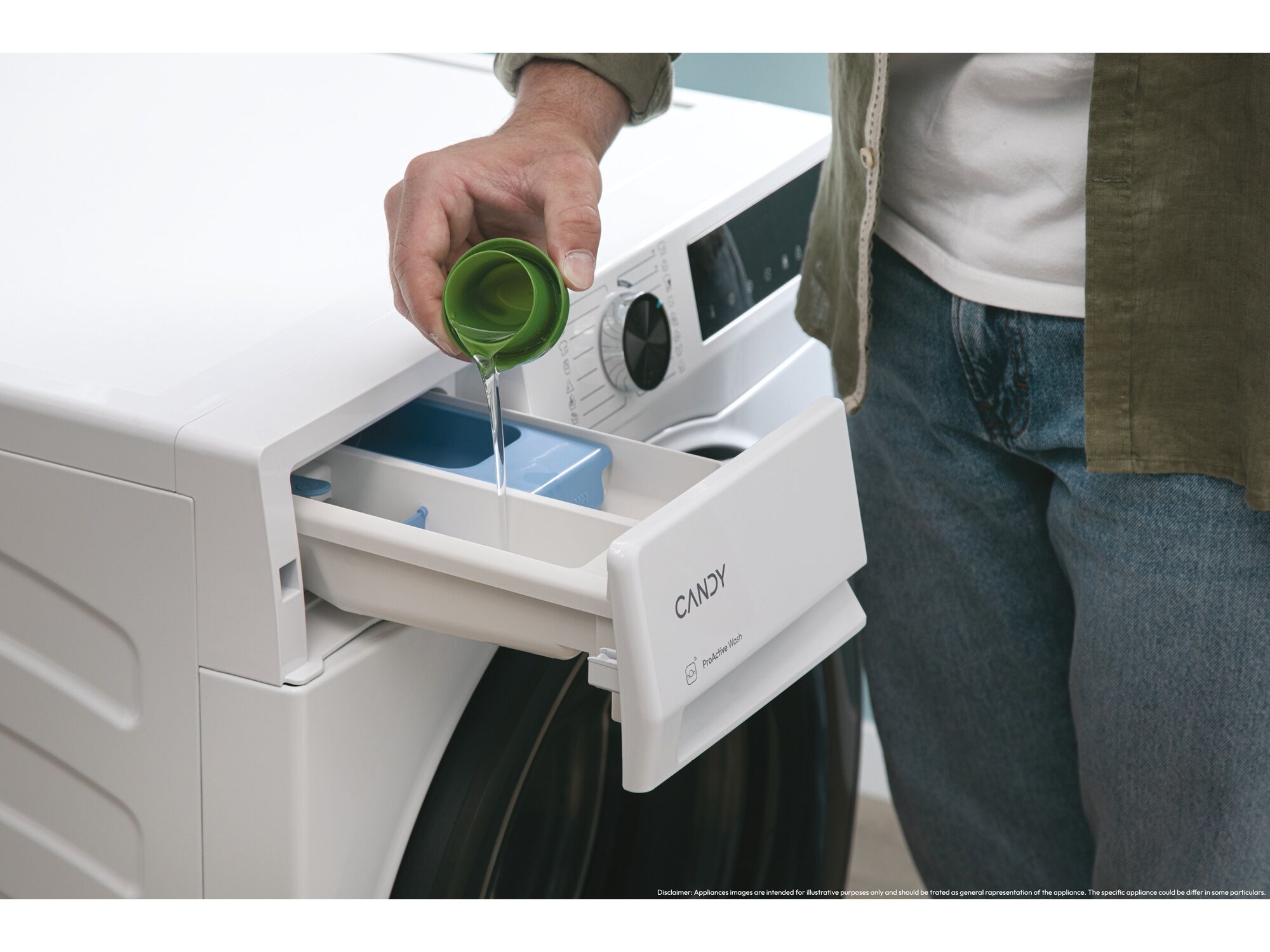 M&Aacute;QUINA LAVAR ROUPA CANDY BR 49SBL8-S A 9KG 1400RPM image number 10