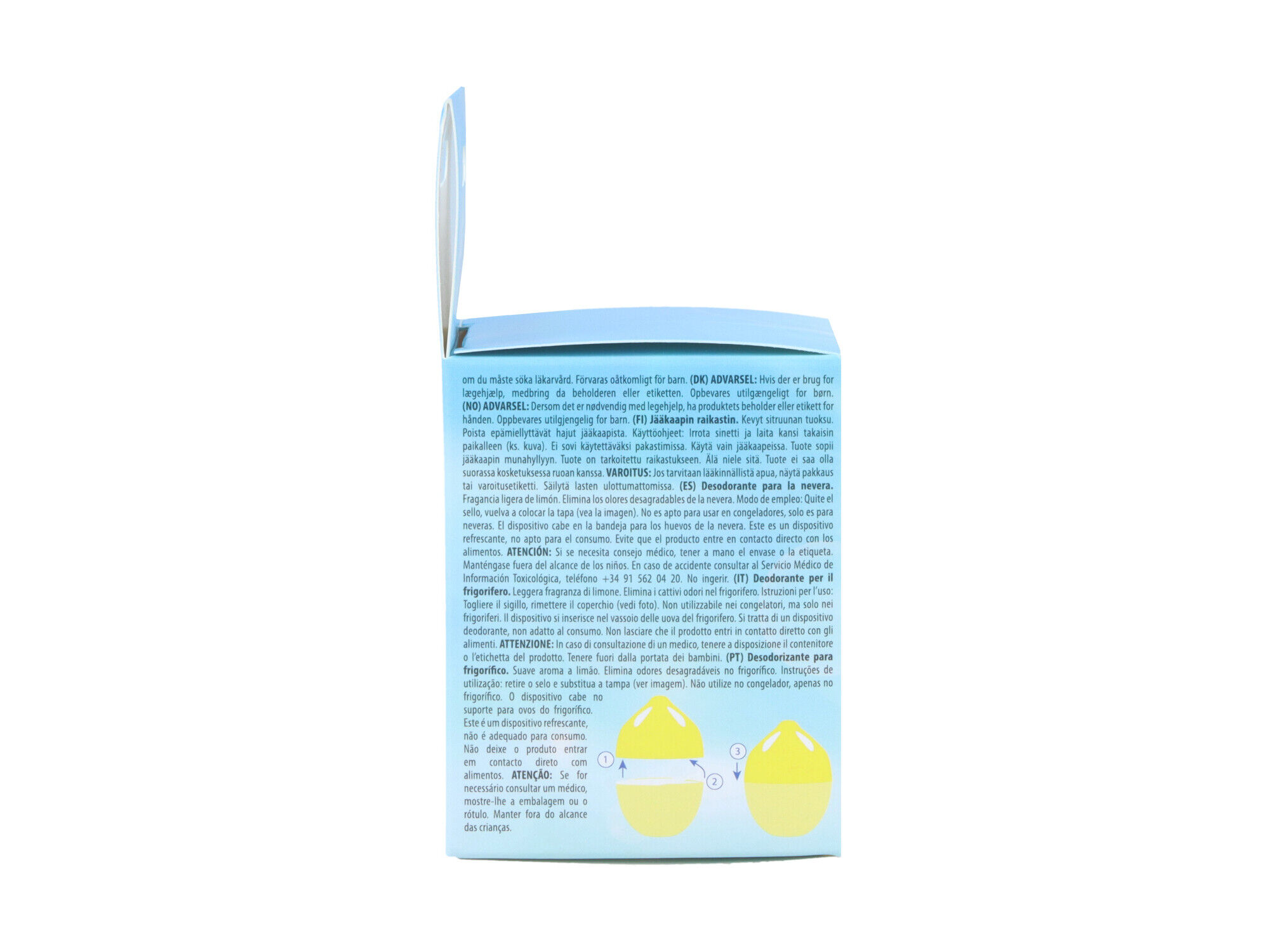 AMBIENTADOR AT HOME SCENTS FRIGORIFICO LIM&Atilde;O 1 UN image number 3