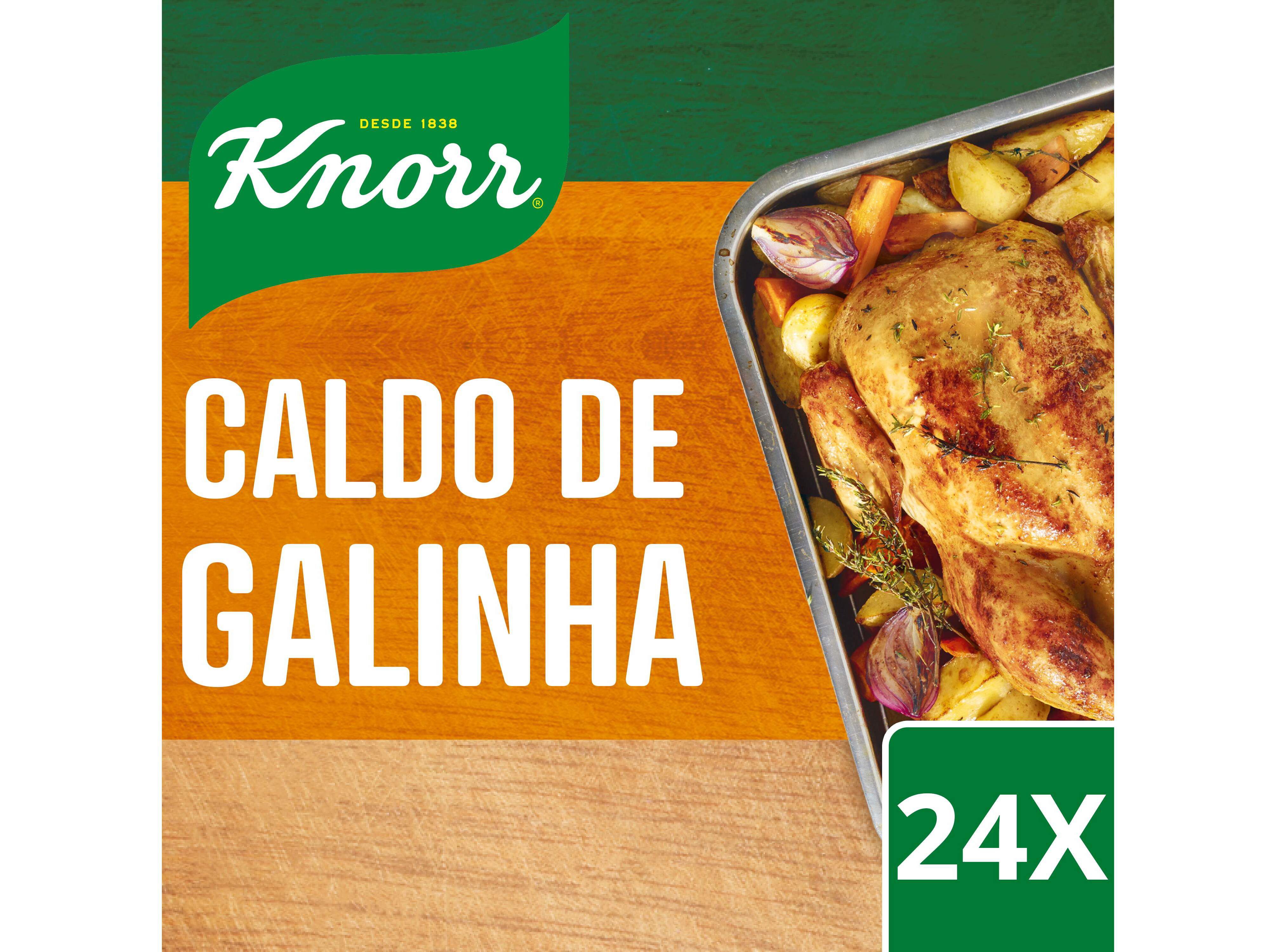 CALDO KNORR GALINHA 24 CUBOS 240G