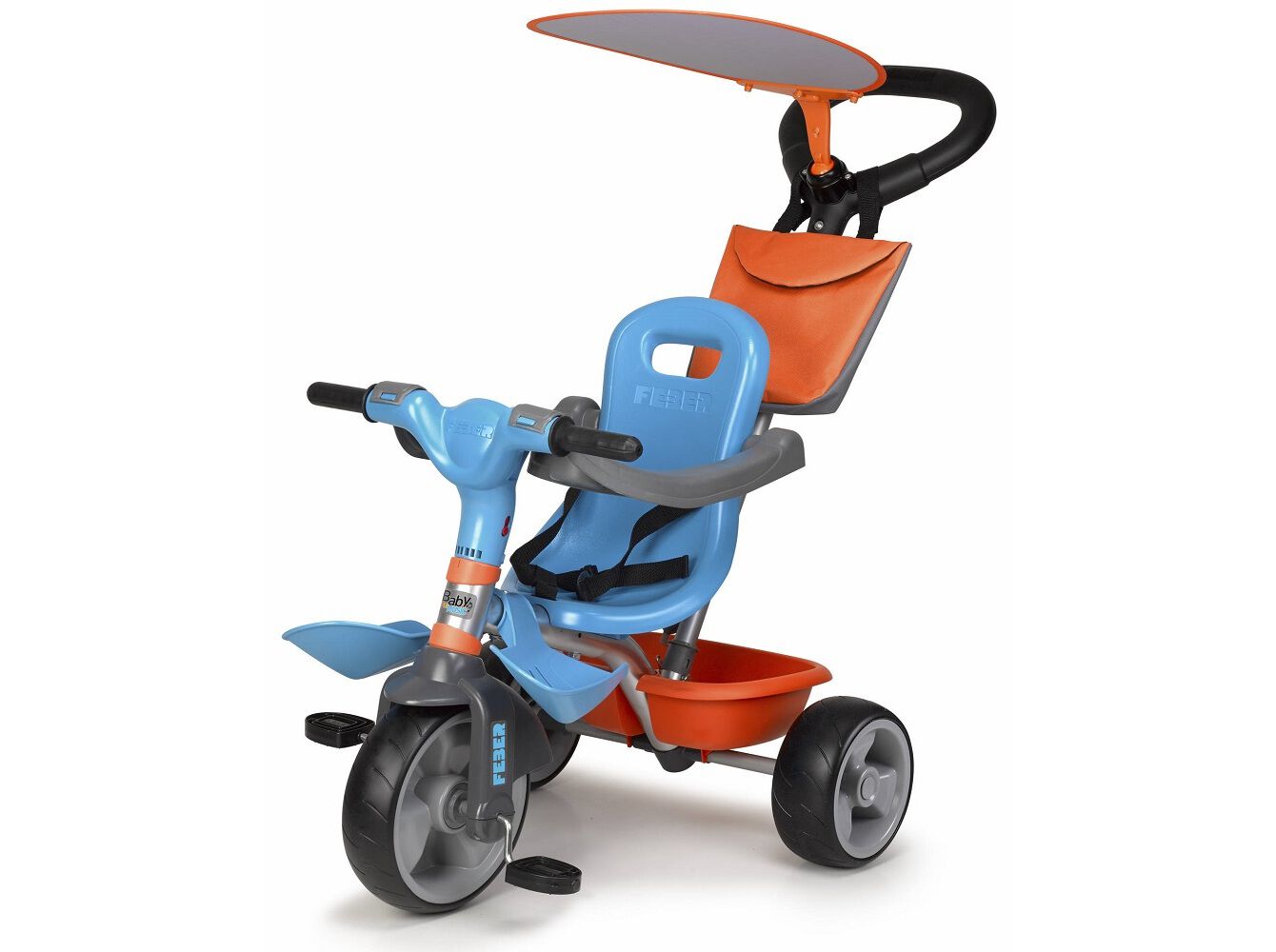 TRICICLO EVOLUTIVO FEBER BABY PLUS MUSIC AZUL image number 1