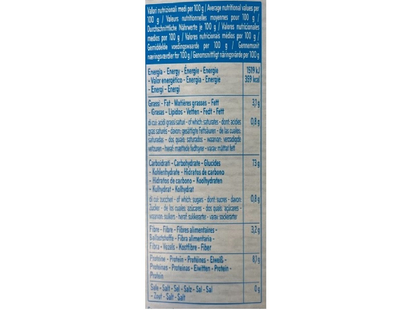 TORTIGLIONI DE CECCO SEM GL&Uacute;TEN 400G image number 1