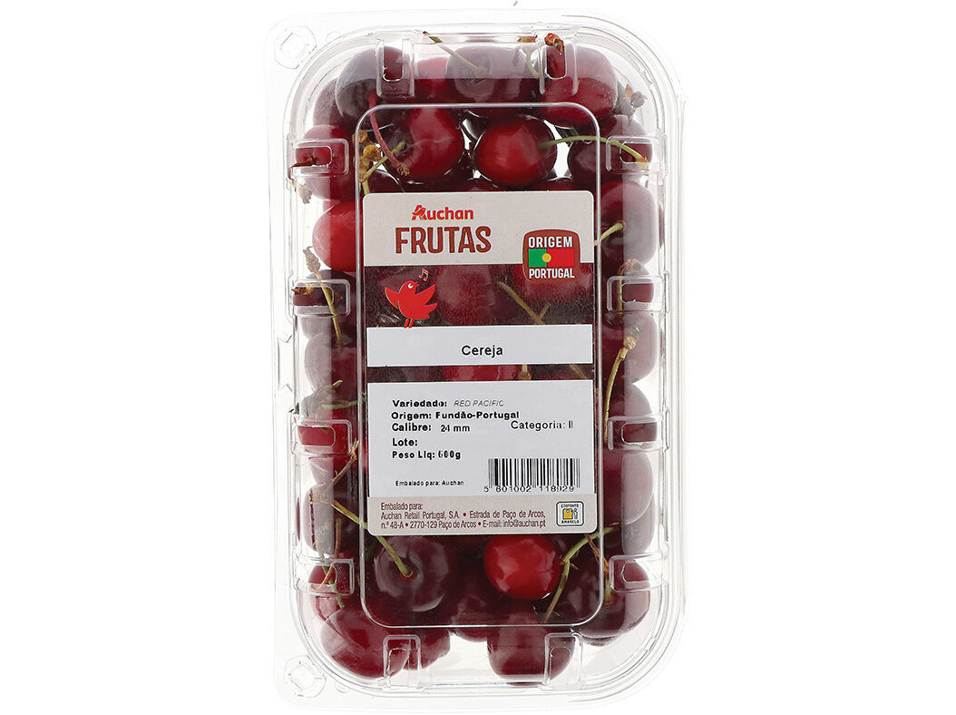 CEREJA NACIONAL AUCHAN 500 G