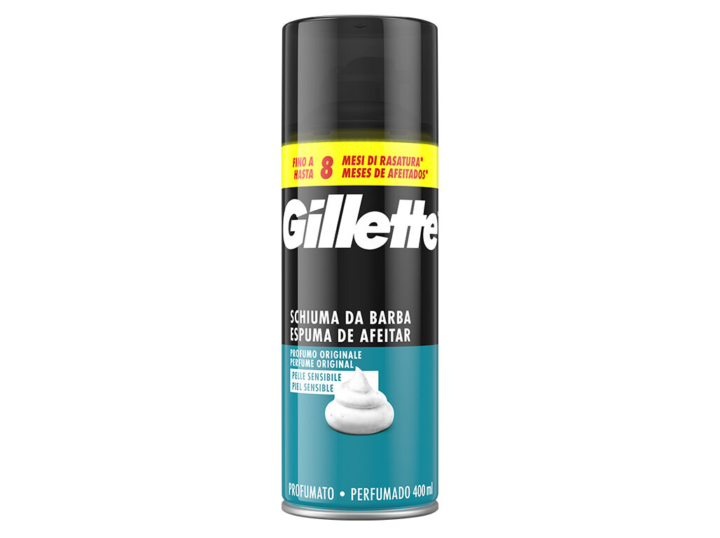 ESPUMA GILLETTE CLASSIC SENSIVEL 400ML
