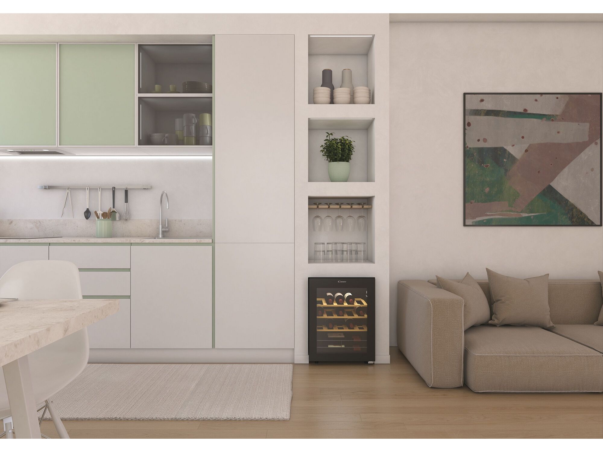 CAVE DE VINHOS CANDY CWC023 G 23 GARRAFAS image number 8