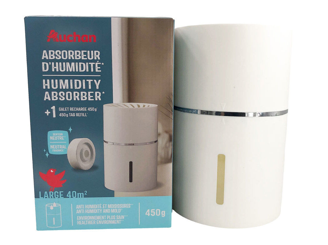 DESUMIDIFICADOR AUCHAN NEUTRO + RECARGA DESIGN 450G image number 0