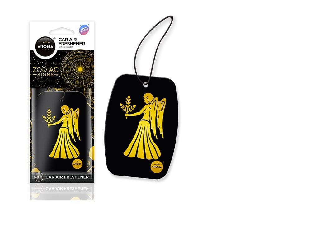 AMBIENTADOR AUTO AROMA CAR ZODIACO VIRGEM PERFUME image number 1