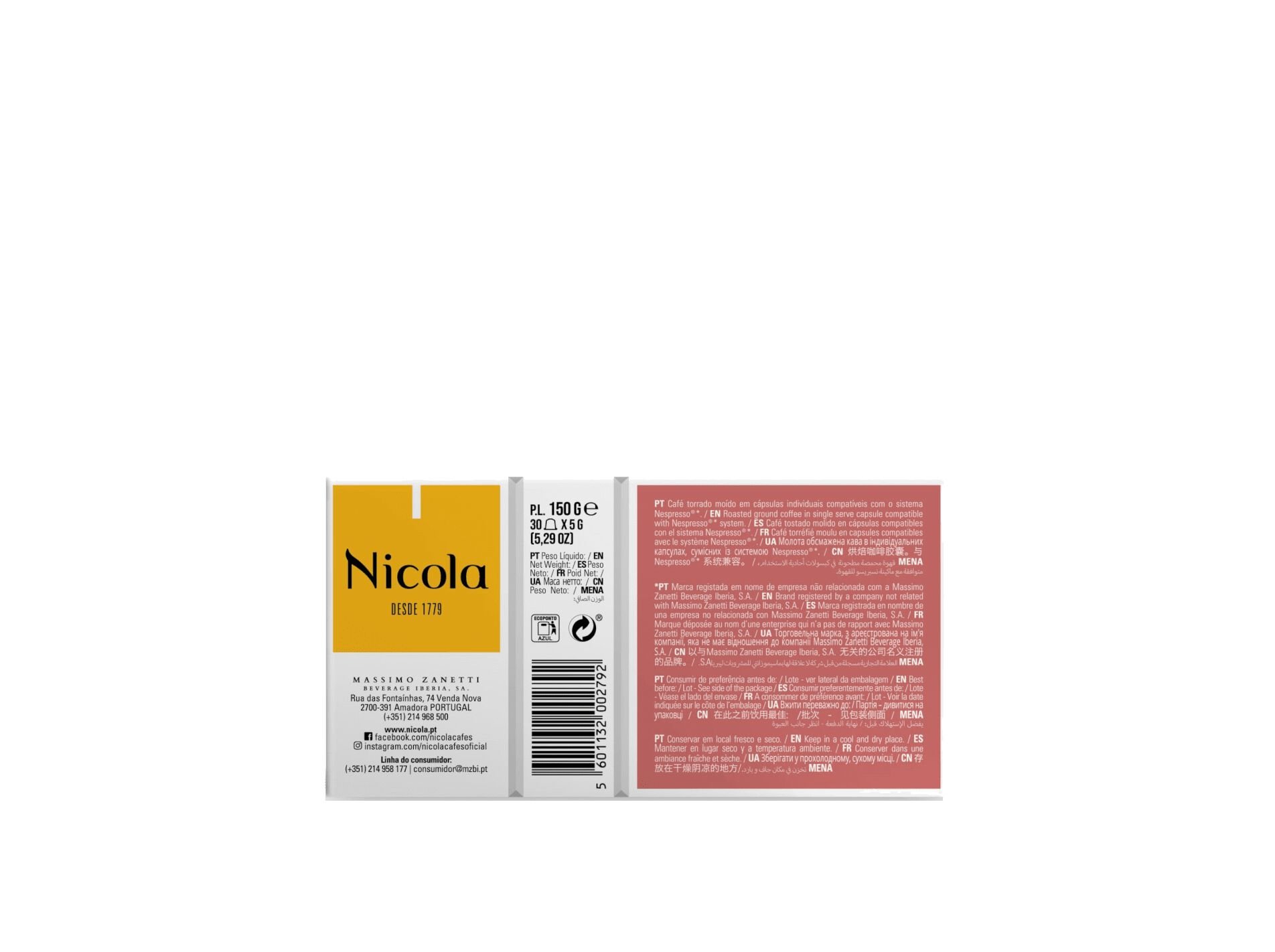 C&Aacute;PSULAS BOCAGE NICOLA 30UN image number 2