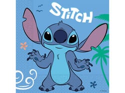 Guardanapos Stitch Papel 33x33cm 20 Unidades 20 un