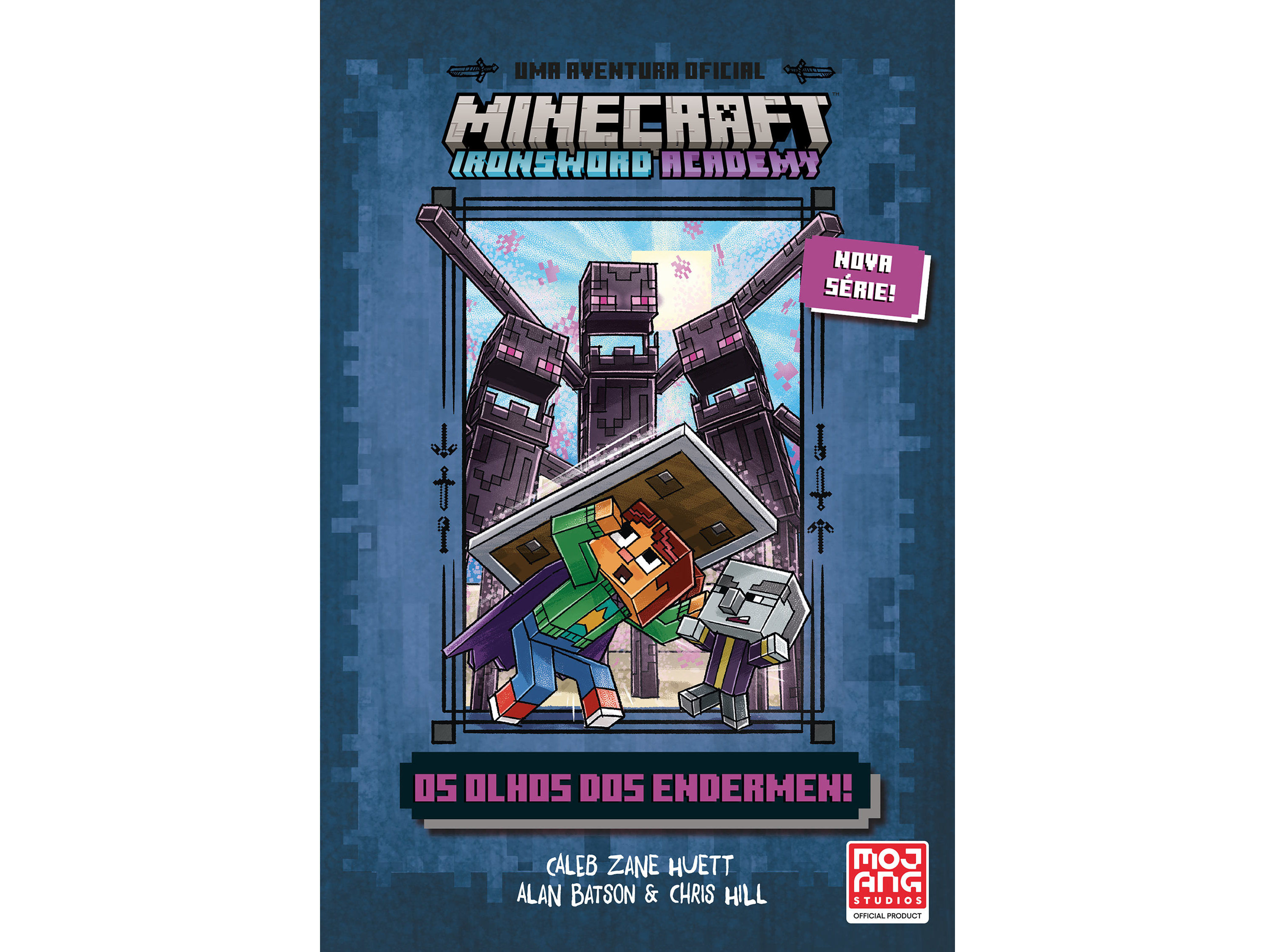 LIVRO MINECRAFTT- IRONSWORD ACADEMY 4: OS OLHOS DOS ENDERM image number 0