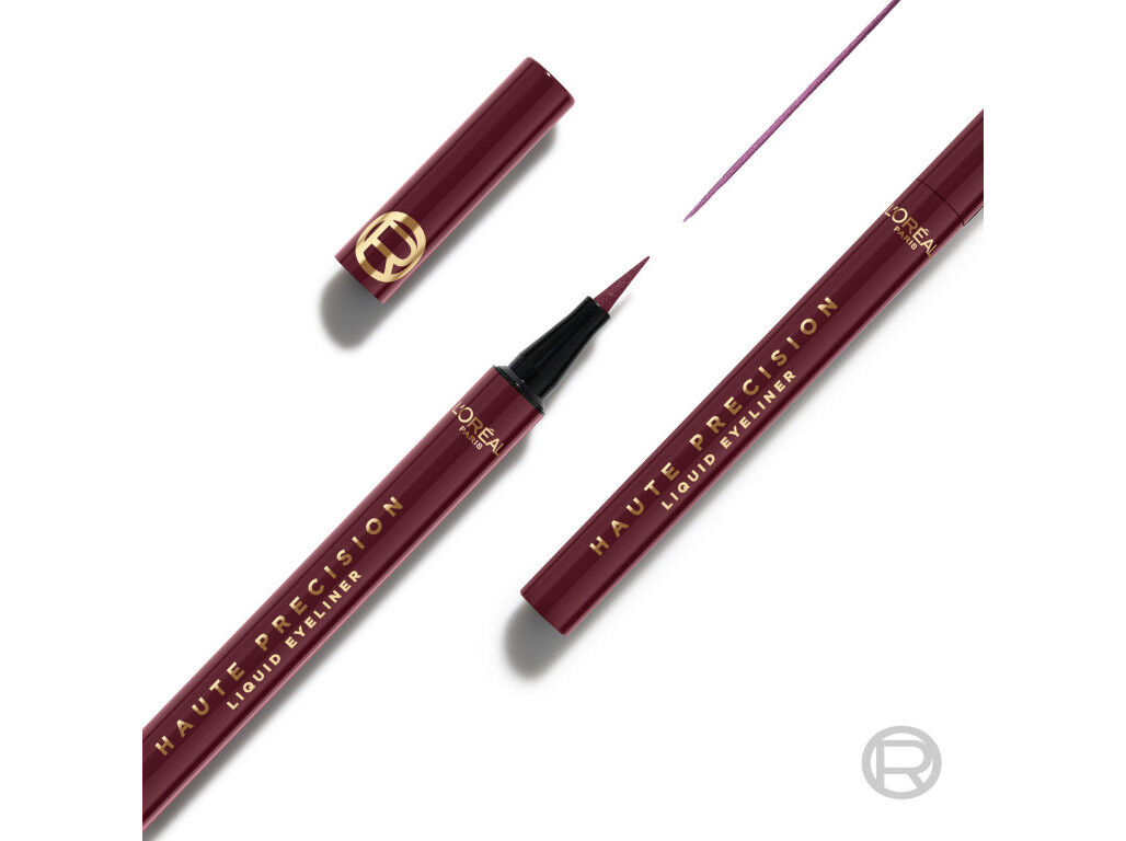 EYELINER L'OR&Eacute;AL PARIS HAUTE PRECISION BORDEAU image number 1