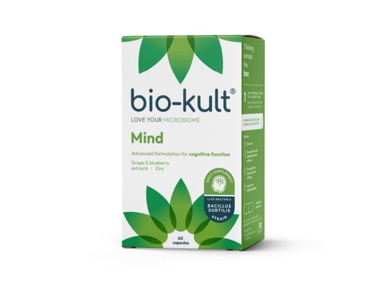 SUPLEMENTO BIOKULT MIND 60 C&Aacute;PS