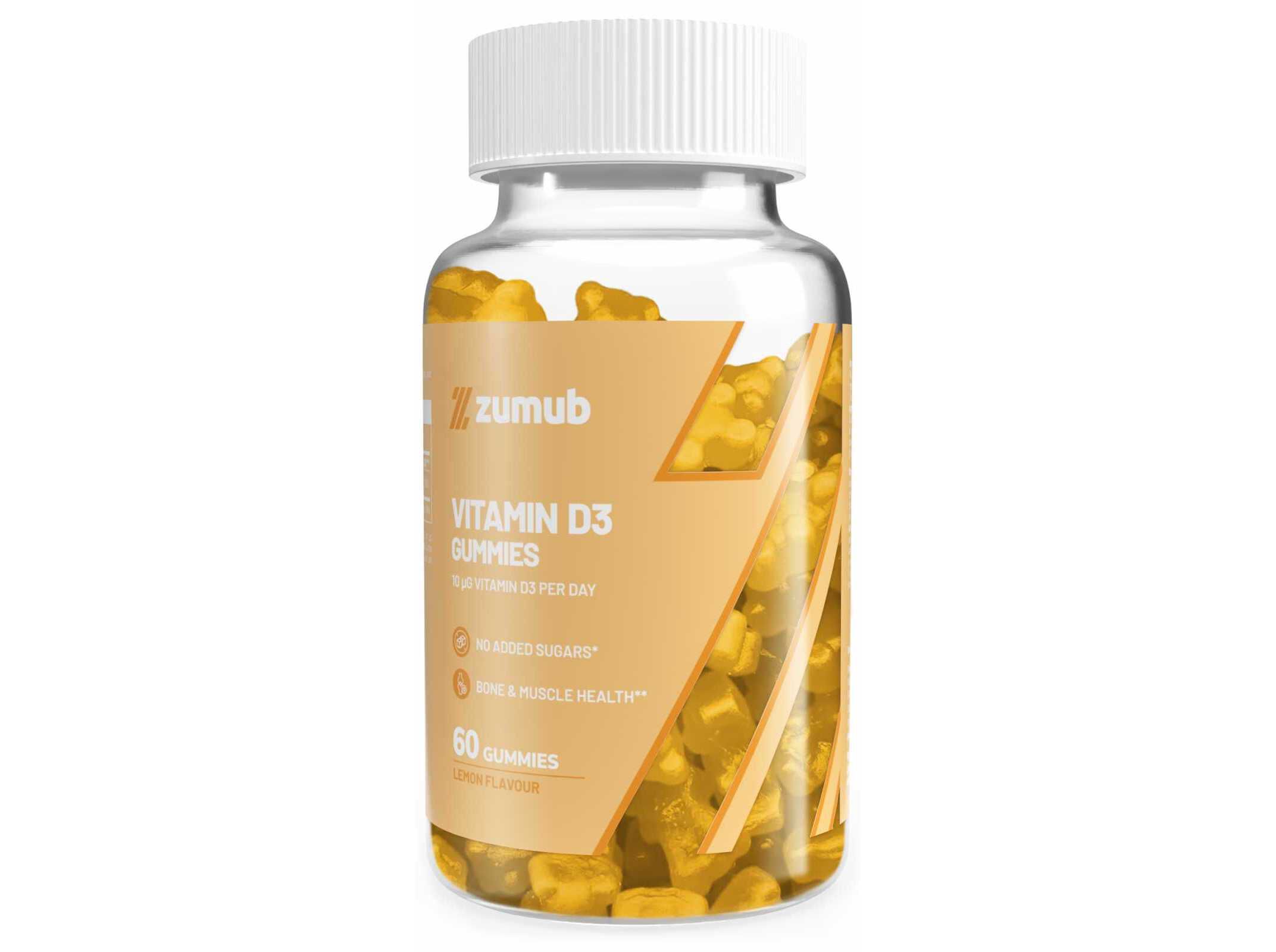 SUPLEMENTO ZUMUB VIATMINA D3 60 GOMAS image number 0