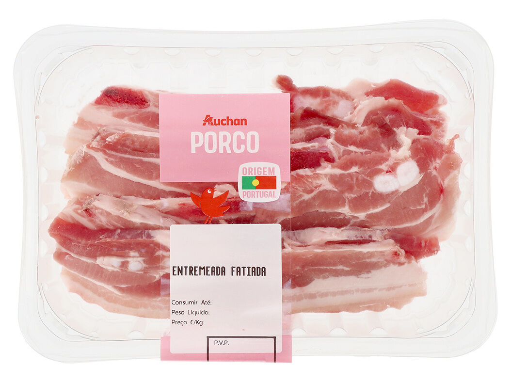 ENTREMEADA DE PORCO FATIADA AUCHAN KG