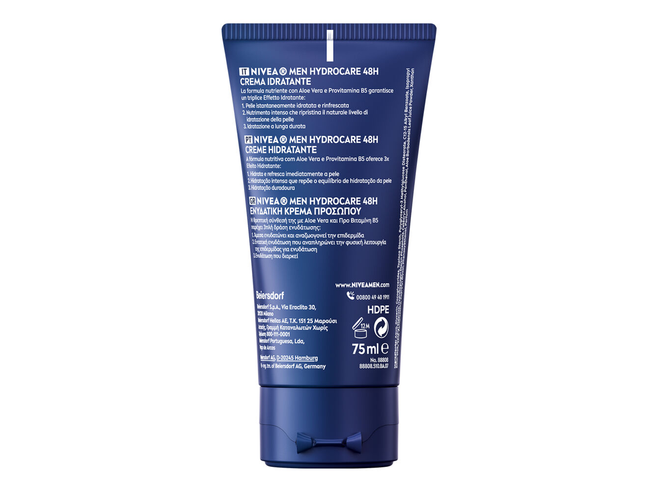 CREME DE ROSTO HIDRATANTE PROTECT & CARE NIVEA MEN 75 ML image number 1