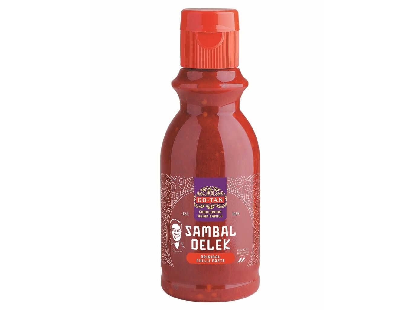 MOLHOS GO TAN CHILLI SAMBAL OELEK 234GRS