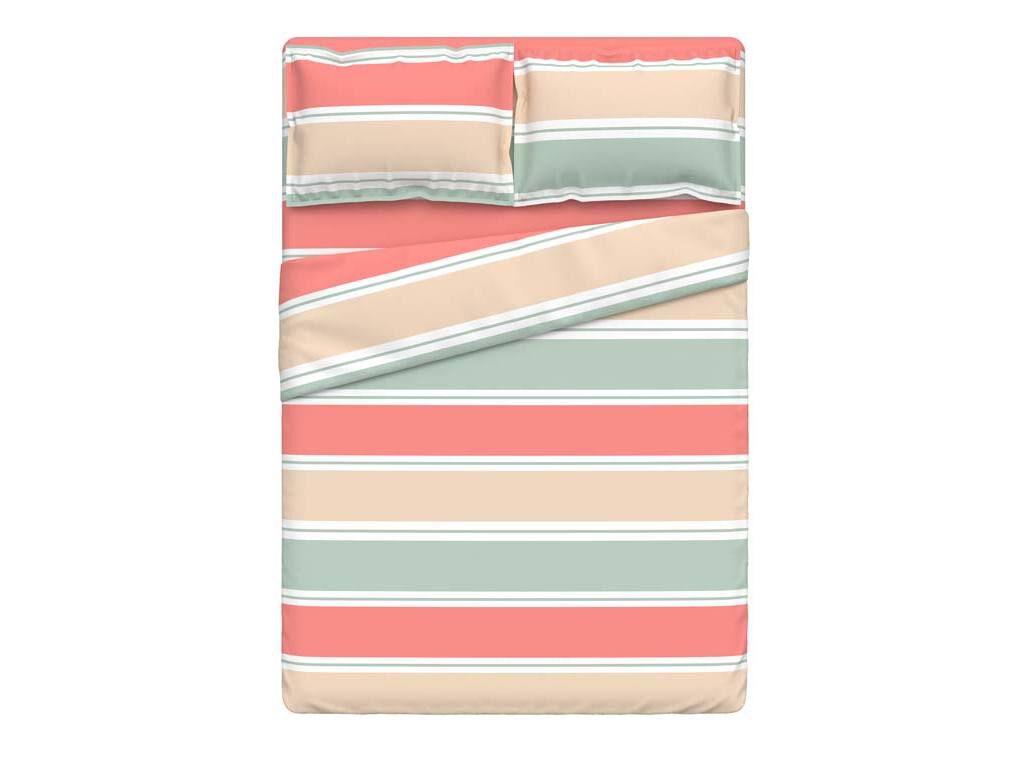 JOGO DE CAMA MEL ACTUEL ESTAMPADO 100% ALGOD&Atilde;O 260X280CM