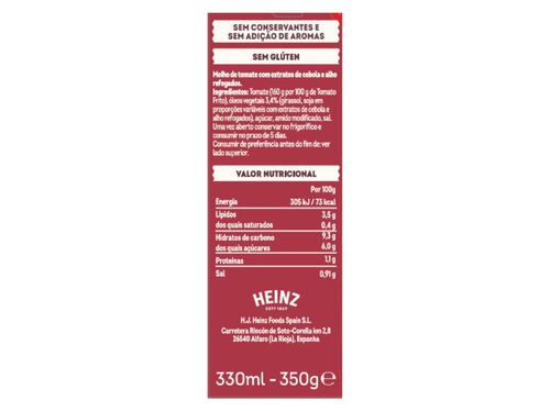 TOMATE FRITO HEINZ 350(210)G image number 1