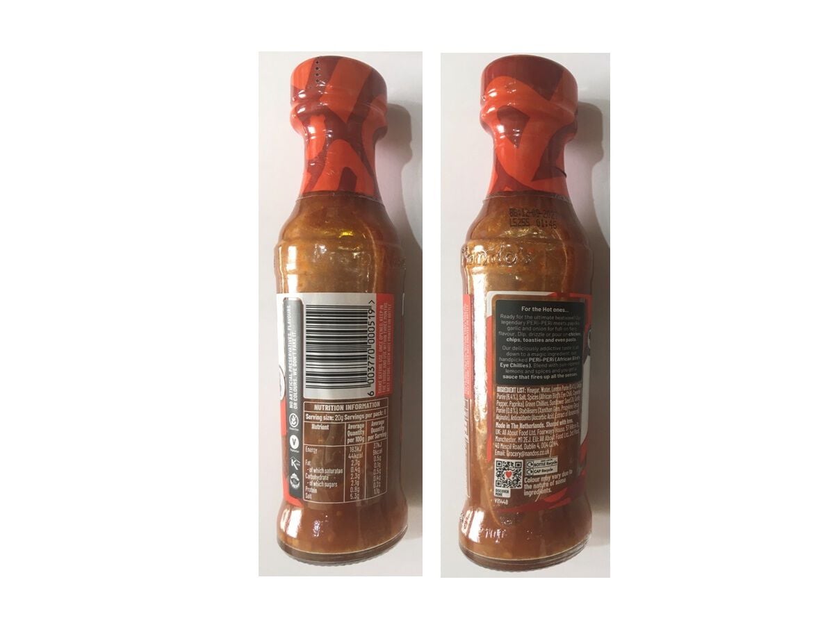 MOLHO PERI-PERI NANDO'S HOT 125G image number 1