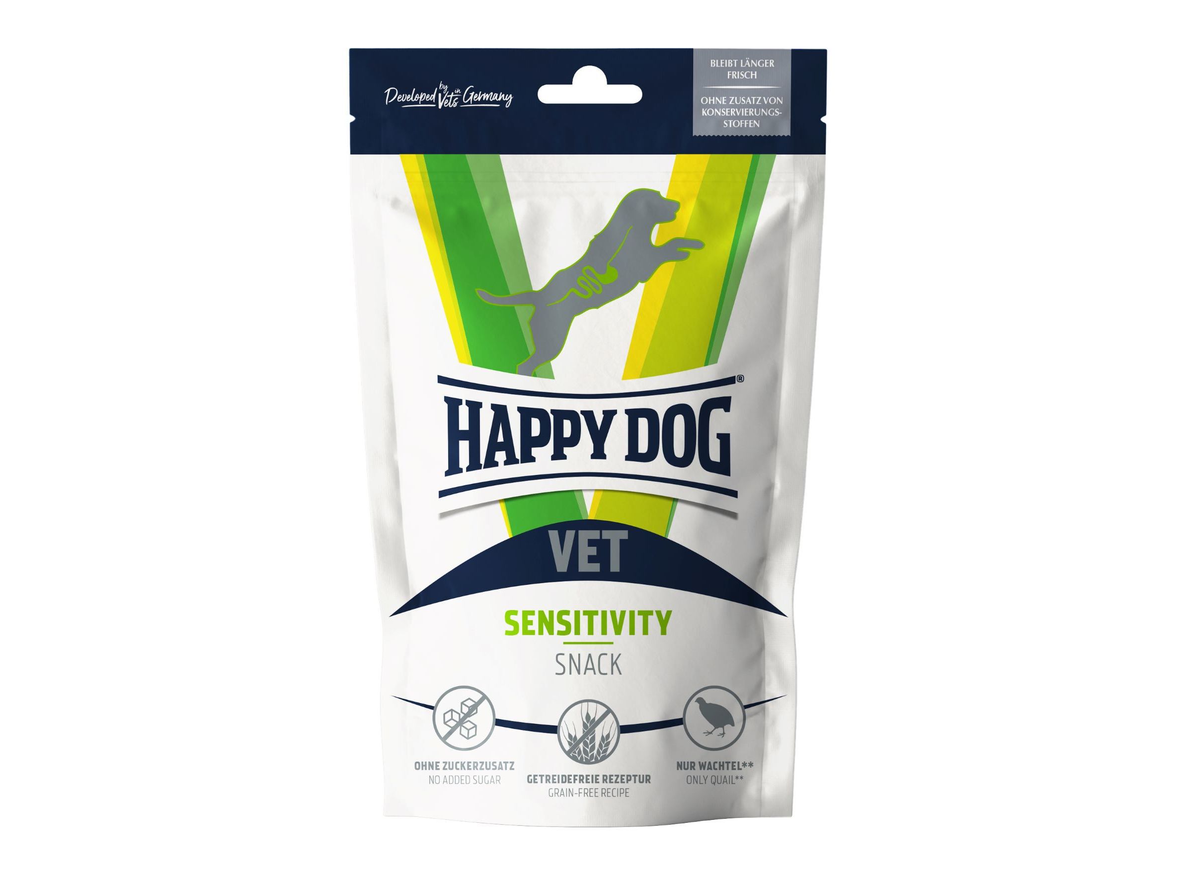 SNACK VETERIN&Aacute;RIO C&Atilde;O HAPPY DOG SENSITIVITY 100 G image number 0