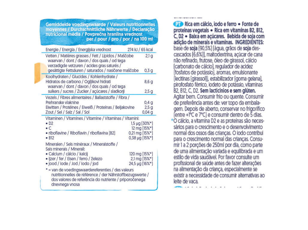 BEBIDA ALPRO SOJA CRESCIMENTO 1L image number 1